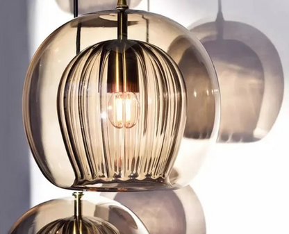 Luxurious Clear Glass Pendant Lighting