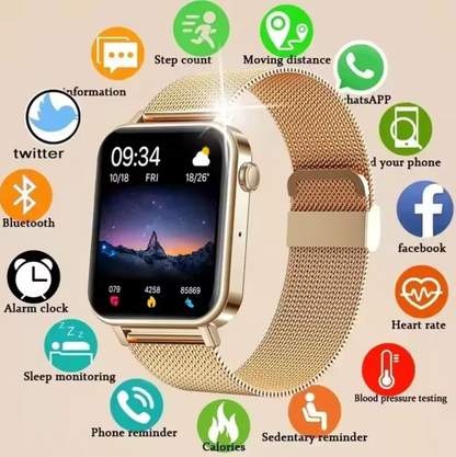 Stylish Ladies Smart Watch with Fitness Tracker