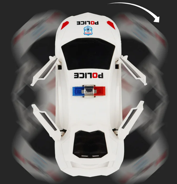 Colorful LED Remote Control Racing Car