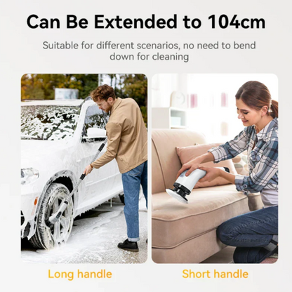 Wireless Power Cleaning Brush with 7 Versatile Attachments