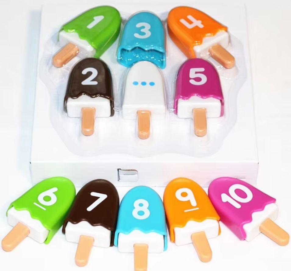 Colorful Kids Ice Cream Playset