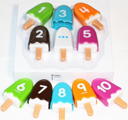 Colorful Kids Ice Cream Playset