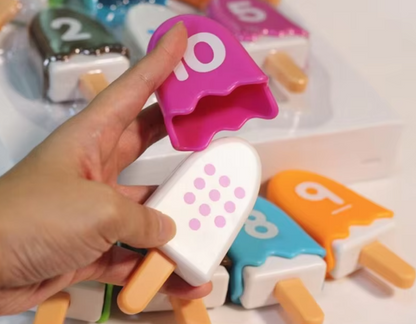 Colorful Kids Ice Cream Playset