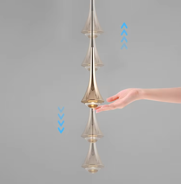 Stylish Crystal Drop LED Hanging Light Fixture