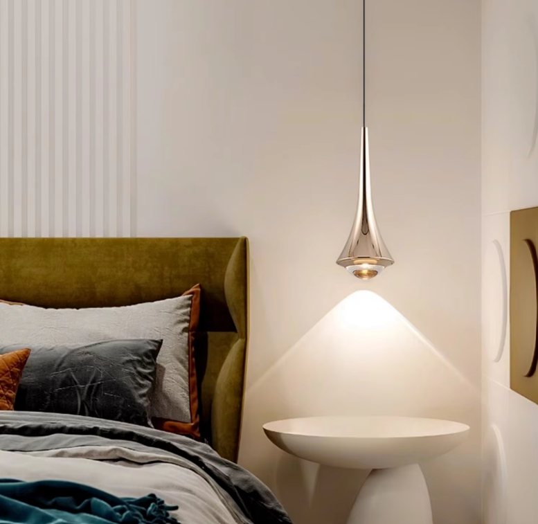 Stylish Crystal Drop LED Hanging Light Fixture