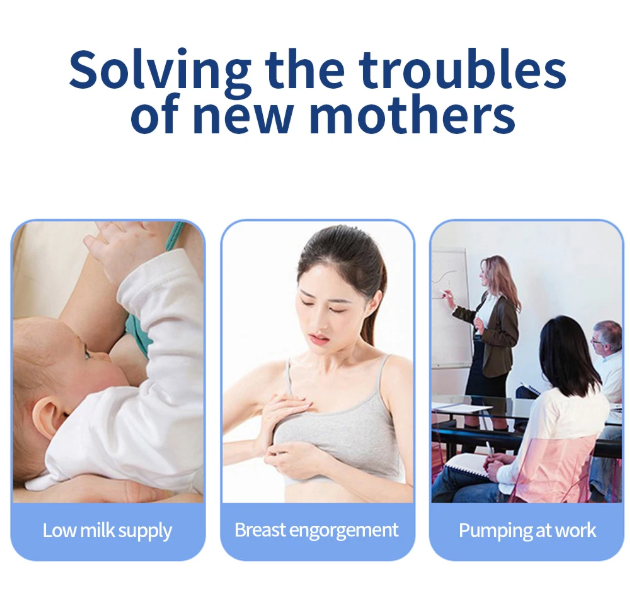 Quiet Portable Breast Pump with Gentle Expression