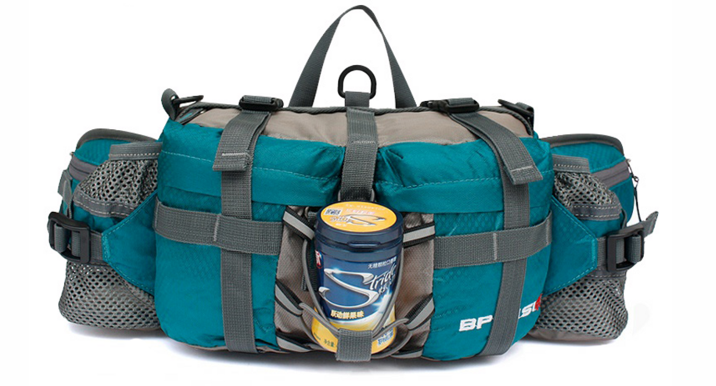 Compact Hiking Waist Pouch with Extra Storage