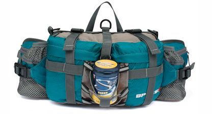 Compact Hiking Waist Pouch with Extra Storage