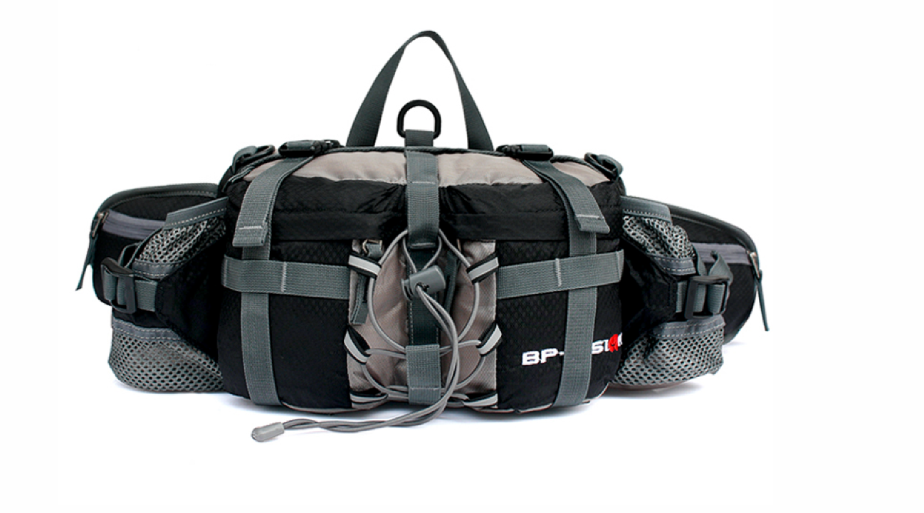 Compact Hiking Waist Pouch with Extra Storage