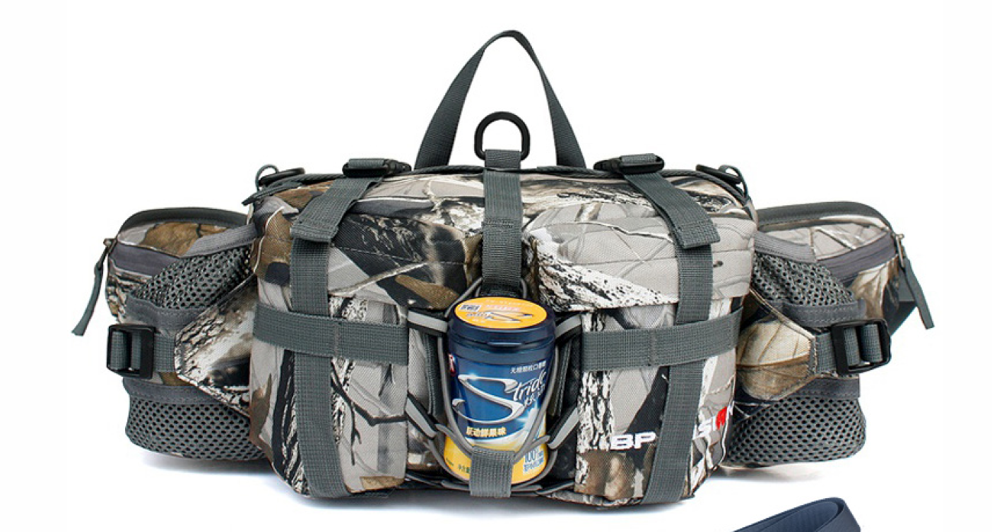Compact Hiking Waist Pouch with Extra Storage