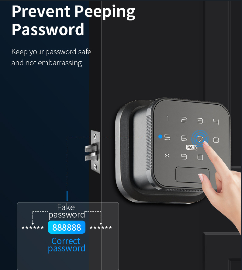 Touchscreen Smart Lock with Wi-Fi Fingerprint Access