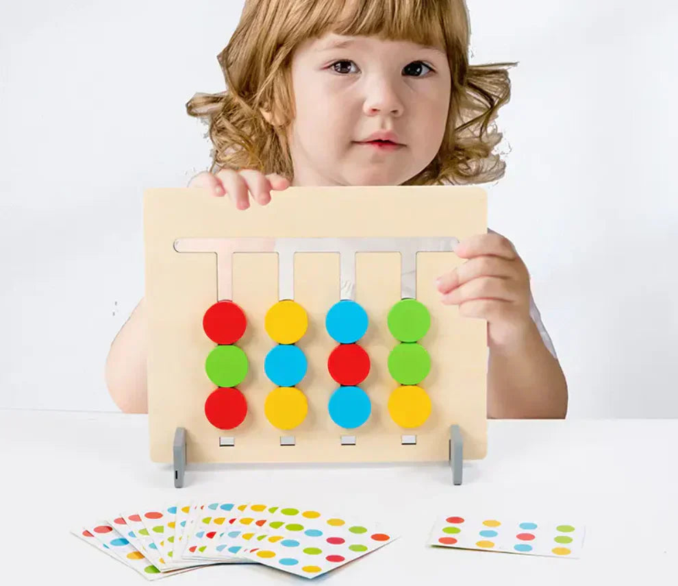 Wooden Educational Shape Sorting Toy - Fesara