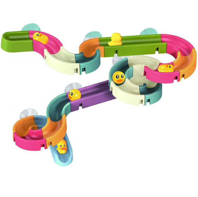 Fun Baby Bath Water Play Set with Marble Run - Fesara