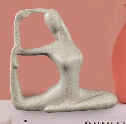 Serenity Yoga Figure - Contemporary Home Decor Statue
