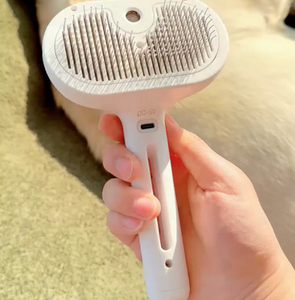 Soothing Pet Massage Brush for Cats and Dogs