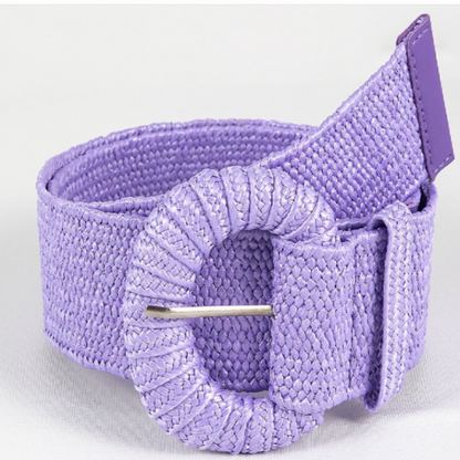 Classic Boho Chic Wide Leather Belt