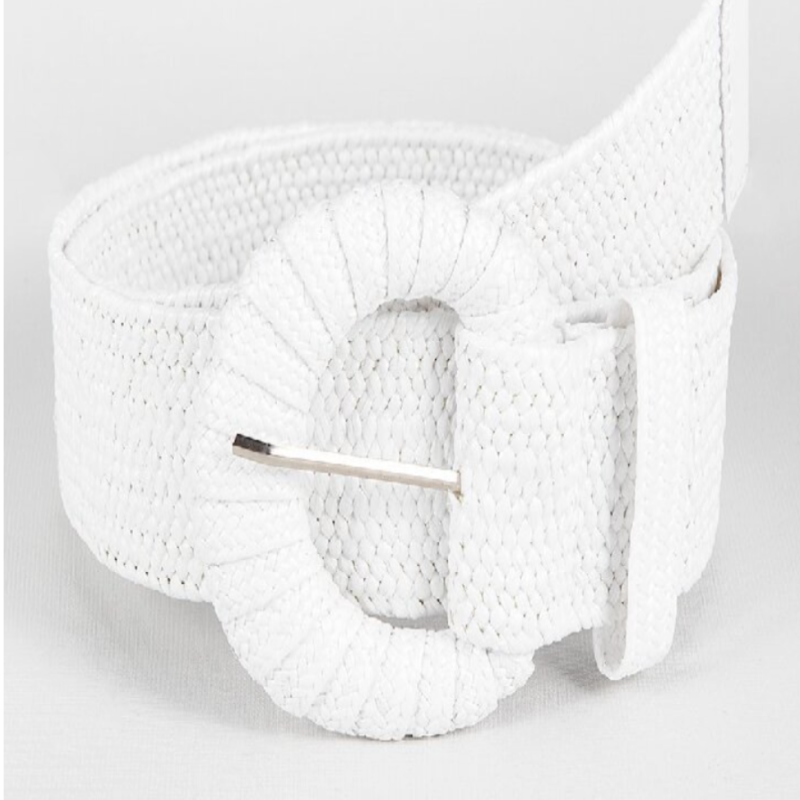 Classic Boho Chic Wide Leather Belt