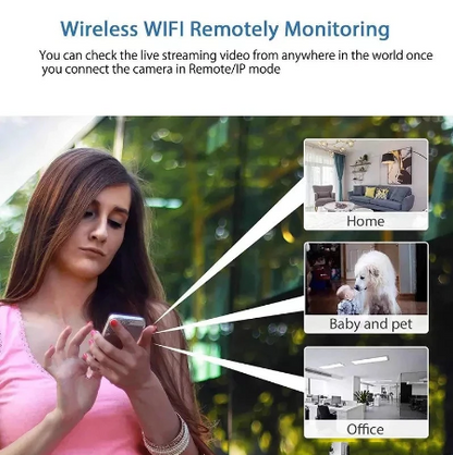 Compact Outdoor Wi-Fi Camera HD 1080P Night Vision