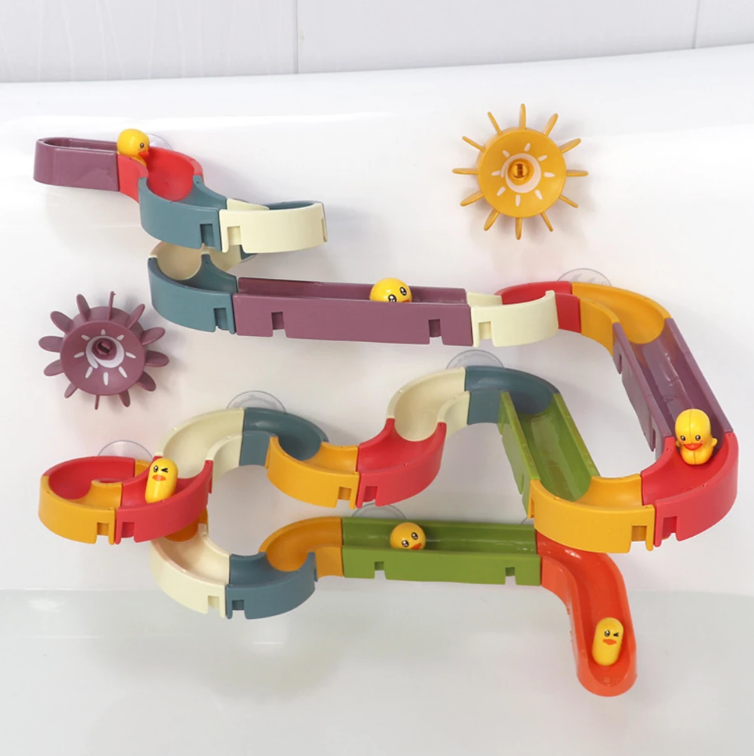 Fun Baby Bath Water Play Set with Marble Run