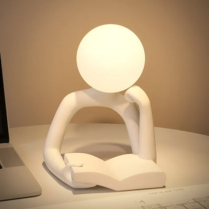 Elegant Designer Table Lamp with Ambient Lighting