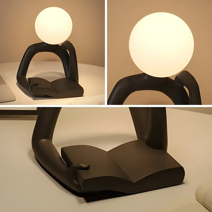 Elegant Designer Table Lamp with Ambient Lighting