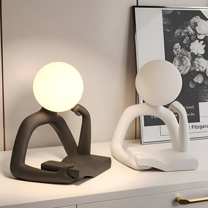 Elegant Designer Table Lamp with Ambient Lighting