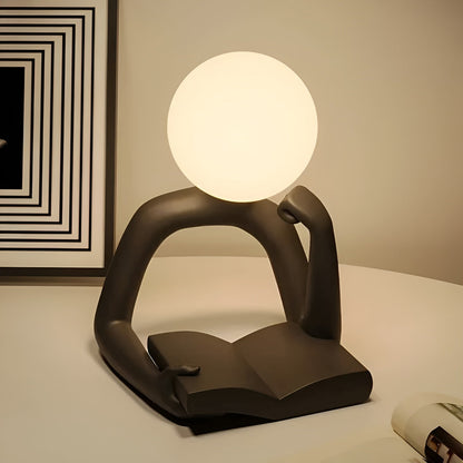 Elegant Designer Table Lamp with Ambient Lighting