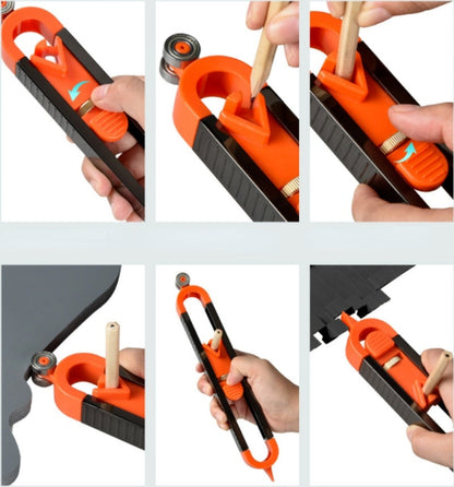 Precise Adjustable Edge Ruler Gauge
