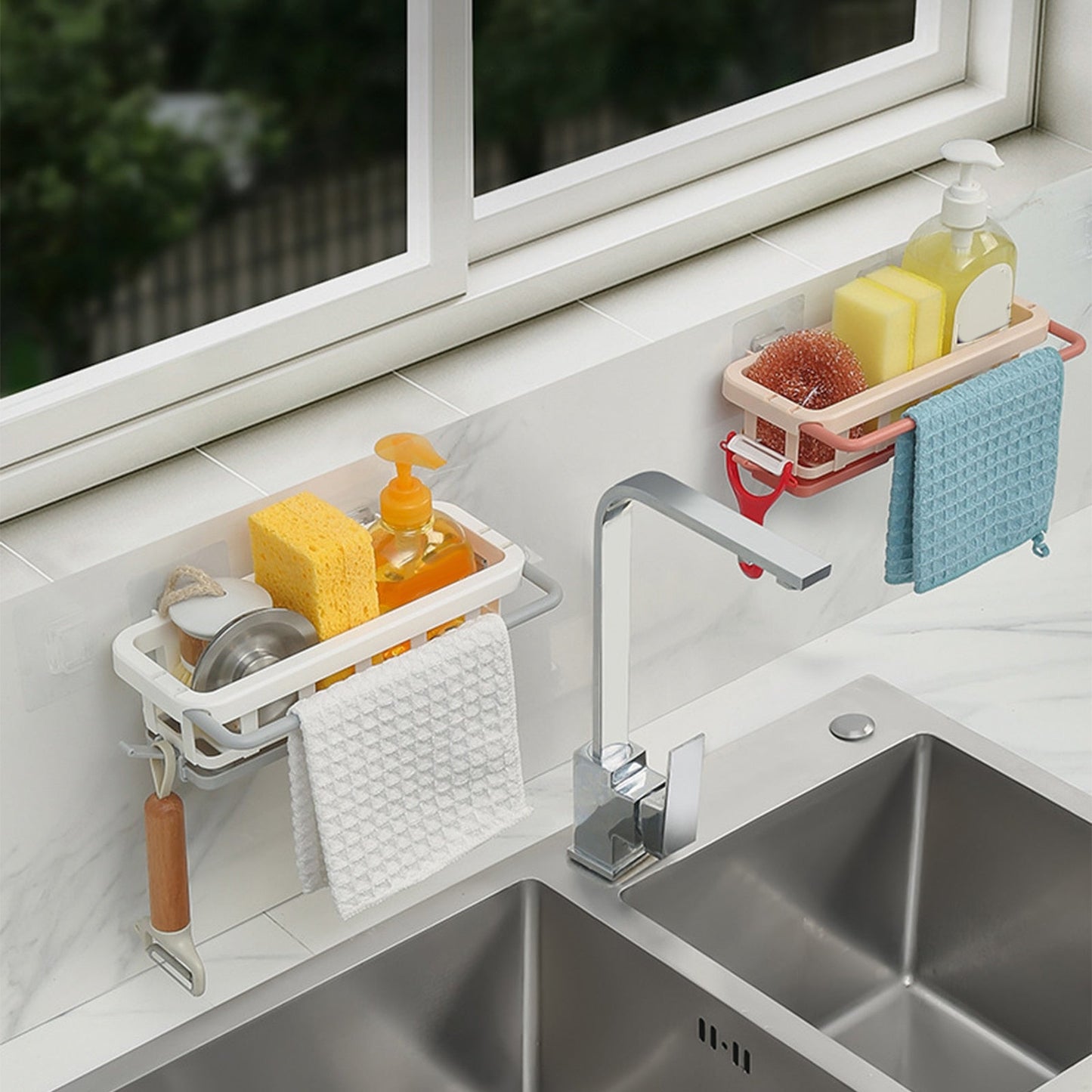 Practical Kitchen Sink Storage Holder Rack