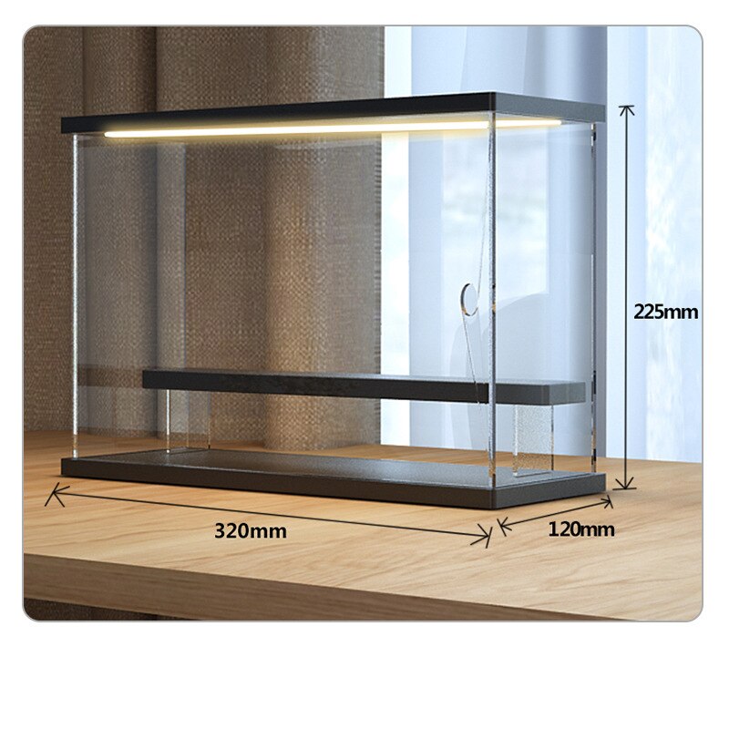 Clear Plastic LED Showcase Box