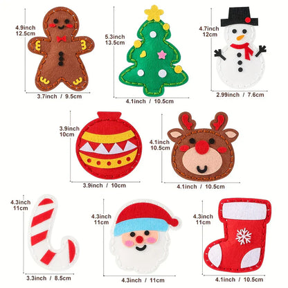 Easy DIY Felt Holiday Crafting Kit