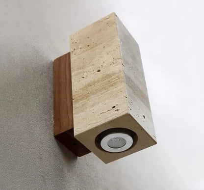 Stylish Stone LED Wall Light