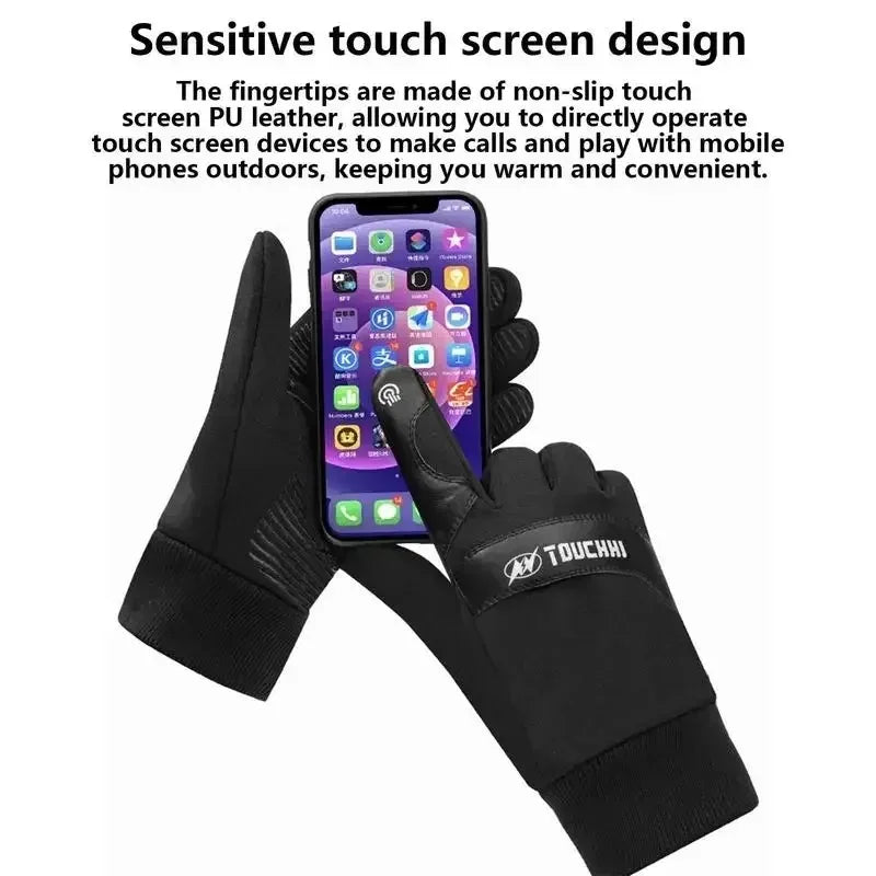 Warm Waterproof Heated Gloves for Skiing & Outdoor