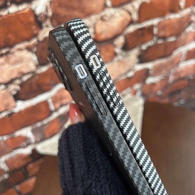Strong Carbon Fiber iPhone Phone Case