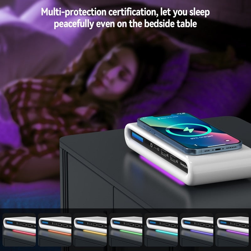 Compact 4 in 1 Wireless Charging Dock
