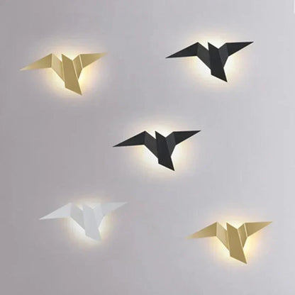 Contemporary LED Bird Wall Light