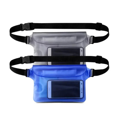 Waterproof Phone Pouch with 3 Layer Seal & Adjustable Belt