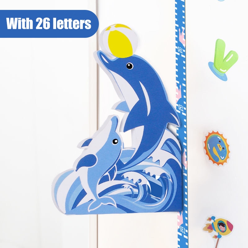 Fun Kids Growth Chart Wall Sticker