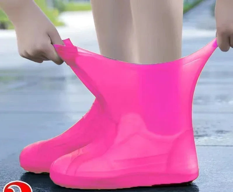Waterproof Reusable Shoe Covers for Rainy Days