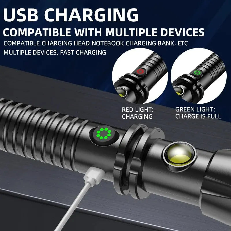 Tough LED Flashlight Survival Kit
