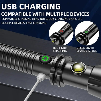Tough LED Flashlight Survival Kit