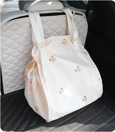 Collapsible Car Rear Seat Organizer Bag