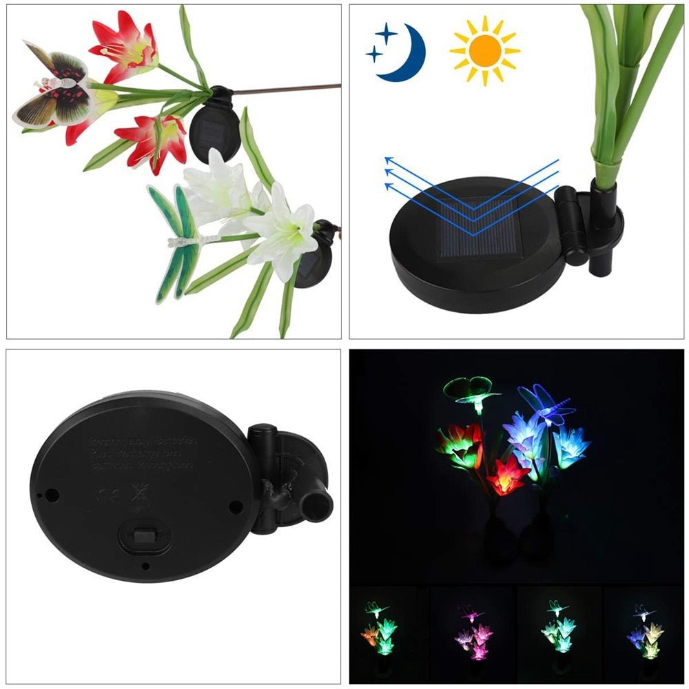Solar Powered Fesara Soleil Garden Lamp