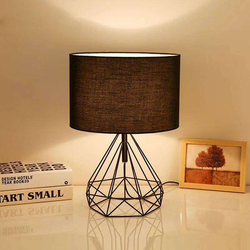 Soft Nordic Bedside Table Lamp
