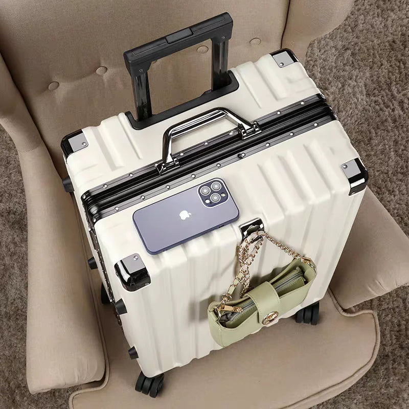 Durable Aluminum Frame Luggage Suitcase