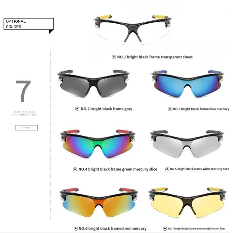 Sporty Cycling Shades for Men