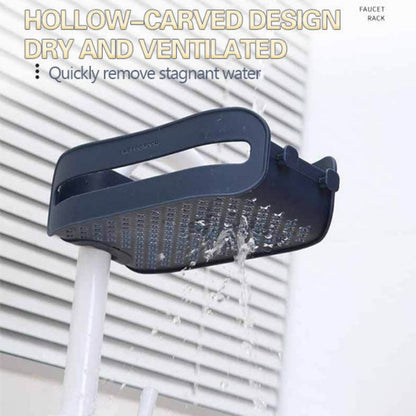 Space Saving Sink Caddy Sponge Rack Organizer