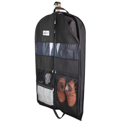 Large Travel Dress Garment Bag with Extra Pockets - Fesara