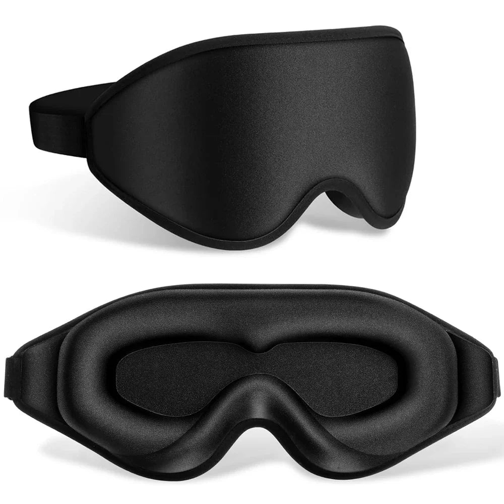 Soft Sleep Mask for Complete Darkness and Rest