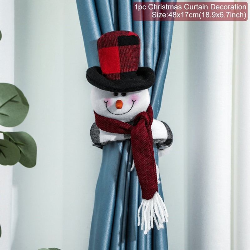Fesara | Merry Christmas Tree Curtain Hook